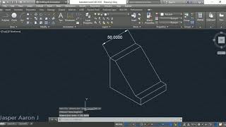 AUTOCAD TUTORIAL  OBLIQUE dimensions [upl. by Eetnod]