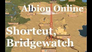 Albion Online  Caerleon to Bridgewatch fast almost safely [upl. by Andrien619]