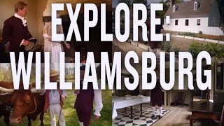 Exploring Williamsburg VA Colonial Williamsburg P Allen Smith [upl. by Bruckner]