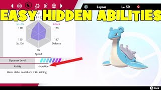 How to get EASY HIDDEN ABILITY Pokemon in SwordShield [upl. by Ivette]