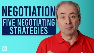 Five Basic Negotiating Strategies  Key Concepts in Negotiation [upl. by Pahl673]