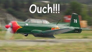 Nanchang CJ6A Crash Landing [upl. by Acimot]