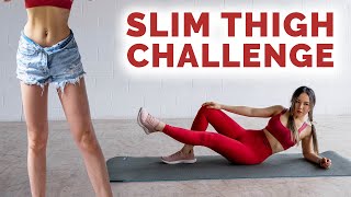 Slim Thighs amp Legs Workout that WORKS  Burn Inner amp Outer Thighs Fat No Jumping [upl. by Wandis]