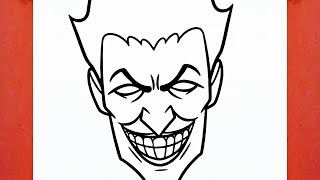 HOW TO DRAW THE JOKER [upl. by Nnod237]