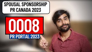 0008  GENERIC APPLICATION FOR CANADA  Spousal Sponsorship  PR Canada 2023 [upl. by Pena]