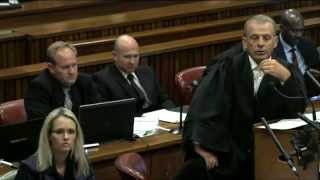 Oscar Pistorius Trial Thursday 10 April 2014 Session 3 [upl. by Idieh]