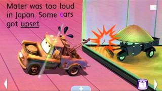 Cars2 eBook Mater amp Lightning McQueen Teach You How to Read  LeapFrog [upl. by Ogata]