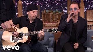 U2  Ordinary Love Live on The Tonight Show [upl. by Gnoht]