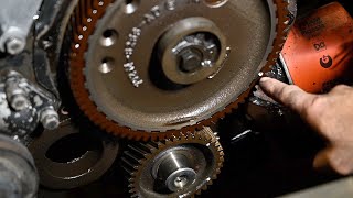 TVR 3000 M Ford Essex V6 Timing Gear Inspection Replacement [upl. by Charleton]