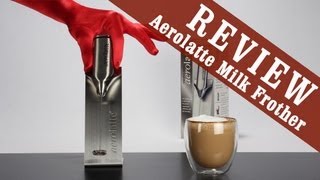 Aerolatte Milk Frother  Exclusive Review [upl. by Redmund]