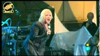 Cyndi Lauper  The Goonies R Good Enough LIVE [upl. by Edalb667]