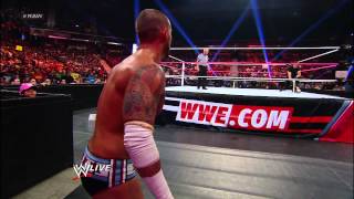 Mr McMahon vs CM Punk Raw Oct 8 2012 [upl. by Phillip463]