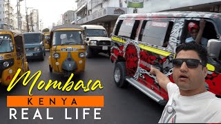 Mombasa Kenya Real Life Markets Food People [upl. by Jephum]