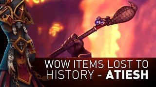 Atiesh Greatstaff of the Guardian  Wow Items Lost to History [upl. by Secilu]