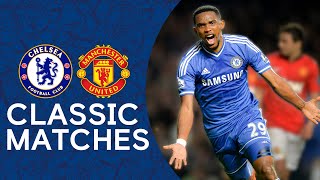 Chelsea 31 Man United  Samuel Etoo Scores Premier League HatTrick  Classic Highlights [upl. by Coonan948]