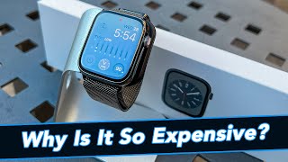 Stainless Steel Apple Watch Series 8 Unboxing amp Initial Impressions  Why Is This So Expensive [upl. by Kape]