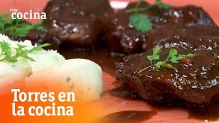 Cómo hacer Carrilleras ibéricas Torres en la Cocina  RTVE Cocina [upl. by Notlimah107]