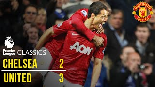 Chelsea 23 Manchester United 1213  Premier League Classics  Manchester United [upl. by Taam457]