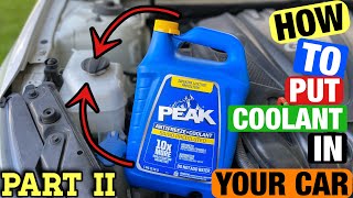 HOW TO PUT COOLANT IN YOUR CAR PART 2  KIA AND HYUNDAI CARS  GREEN COOLANT VS RED kia coolant [upl. by Eliza]