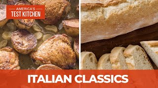 How to Make Italian Comfort Classics Like Pane Francese and Chicken Vesuvio [upl. by Nyrret707]