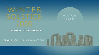 Sunrise  Winter Solstice 2020 LIVE from Stonehenge [upl. by Larcher]