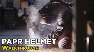 PAPR Helmet Walkthrough [upl. by Ahsinaw]