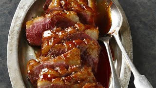 Recette  Magret de canard au miel [upl. by Ahens]