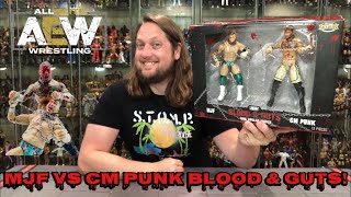 MJF vs CM Punk AEW Blood amp Guts Unboxing amp Review [upl. by Eissert]