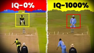 MS Dhoni High IQ Mastermind Moments  TFVCricket [upl. by Solakcin651]