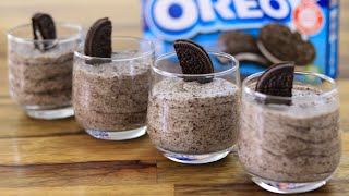 3Ingredient Oreo Mousse Recipe [upl. by Elsi]