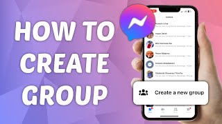 How to Create Group on Messenger [upl. by Gnoix]