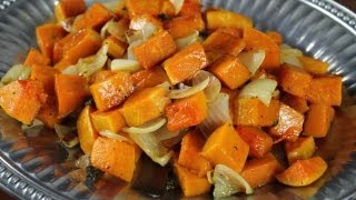 Roasted Butternut Squash Recipe [upl. by Barbee140]