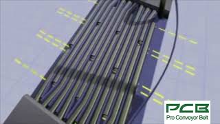 How to make steel cord conveyor belt splicing [upl. by Siver]