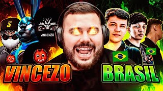 VINCENZO 🇦🇱 LLEGA CON SU ESCUADRA PARA ENFRENTARSE TWO9 BRASIL 🇧🇷 EN 4 VS 4 Y ESTO FUE LO QUE PASO [upl. by Delora]