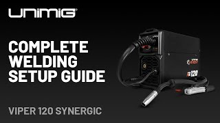 VIPER 120 SYNERGIC  Complete Welding Setup Guide [upl. by Nybbor267]