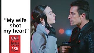 Siyah Beyaz Ask ❖ Ep 24 ❖ quotMy wife shot my heartquot ❖ English ❖ 2019 [upl. by Truelove]