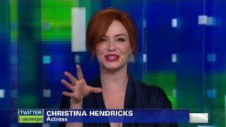 What Christina Hendricks likes in men [upl. by Soph]