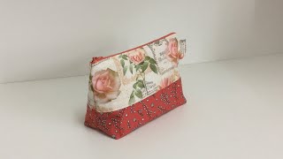 Tuto coudre une petite pochette \ Couture Madalena [upl. by Anali]