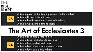 Ecclesiastes 3 Explained [upl. by Nauqas]