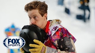 Shaun White finishes 4th in halfpipe snowboarding [upl. by Orelia]