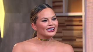 Chrissy Teigen Talks Motherhood [upl. by Nafets]