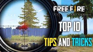 Top 10 Tips And Tricks in Freefire Battleground  Ultimate Guide To Become A Pro 8 [upl. by Chadburn]