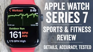 Apple Watch Series 7 Sports amp Fitness Review [upl. by Autum]