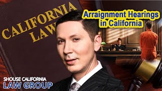 Arraignment hearings in California [upl. by Nashner]