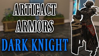 Dark Knight Artifact Armors HW to SHB FFXIV [upl. by Eldwun842]