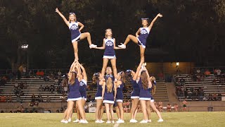 Redwood Varsity Cheer  Homecoming Routine 2019 [upl. by Eneres]