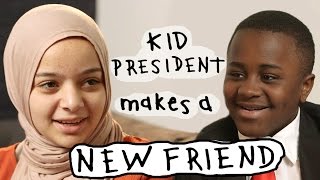 Kid Presidents Guide to Making a New Friend [upl. by Einnej]