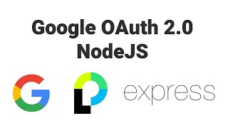 NodeJS amp Express  Google OAuth2 using PassportJS [upl. by Jevon713]