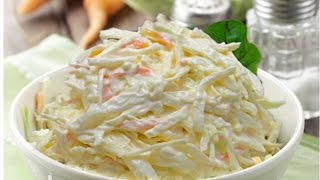 Coleslaw recipe  3 tips for worlds best slaw [upl. by Ekaterina660]