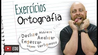 Exercícios de Ortografia Prof Noslen [upl. by Ainav65]